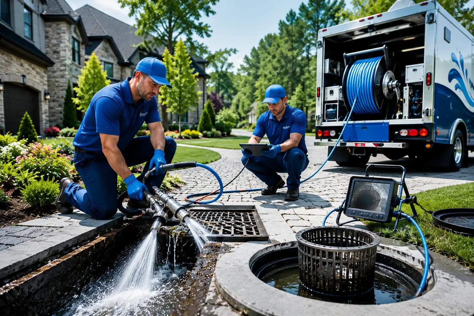 Local outdoor drain cleaning professionals in Fayetteville, AR